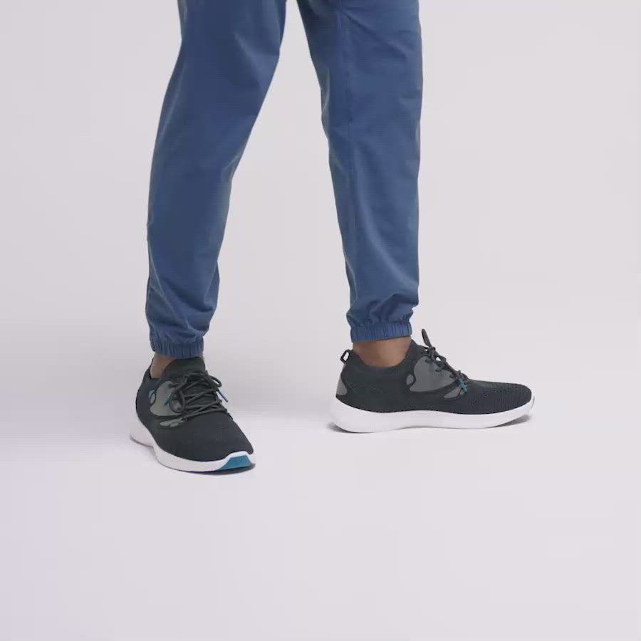 Men's Vessi Everyday Move Limited Edition Shoes Blue | 015GSAMJT