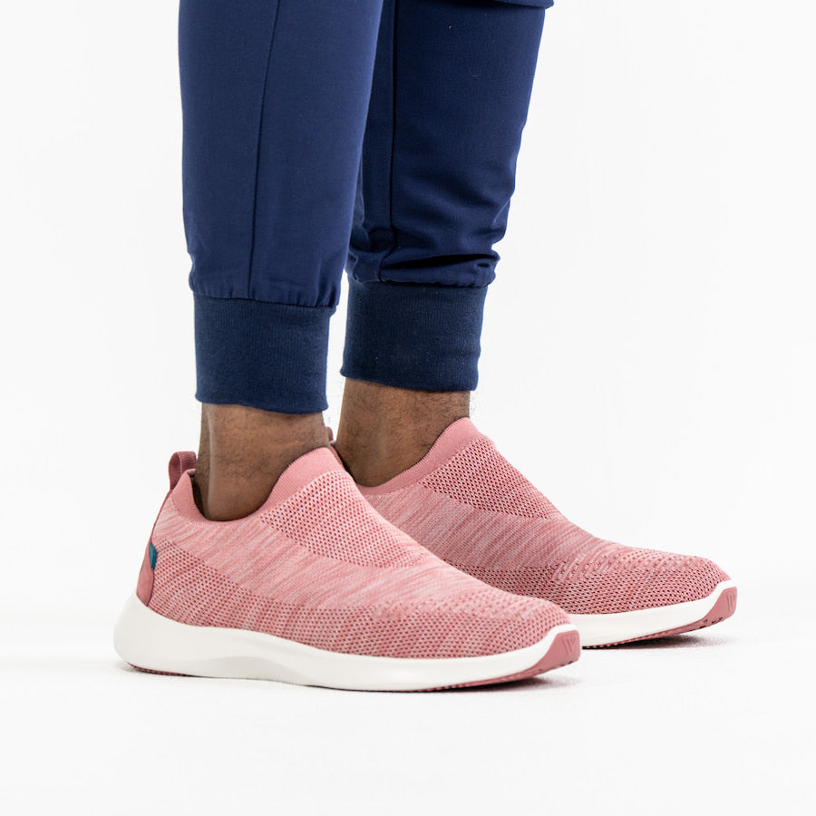 Men's Vessi Everyday Move Limited Edition Slip On Shoes Pink | 307ERFLZW