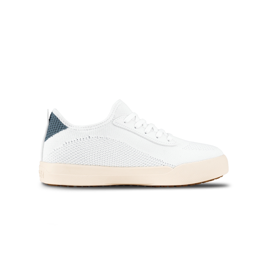 Men's Vessi Weekend Limited Edition Sneaker White Blue | 514FQMPXZ