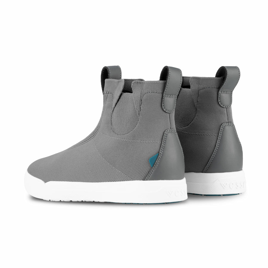 Men's Vessi Weekend Originals Chelsea Boots Grey | 806HXUSLK