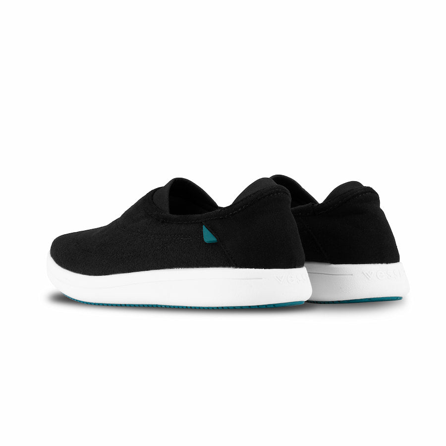 Women's Vessi Sunday Originals Slippers Black | 187YSKCFQ