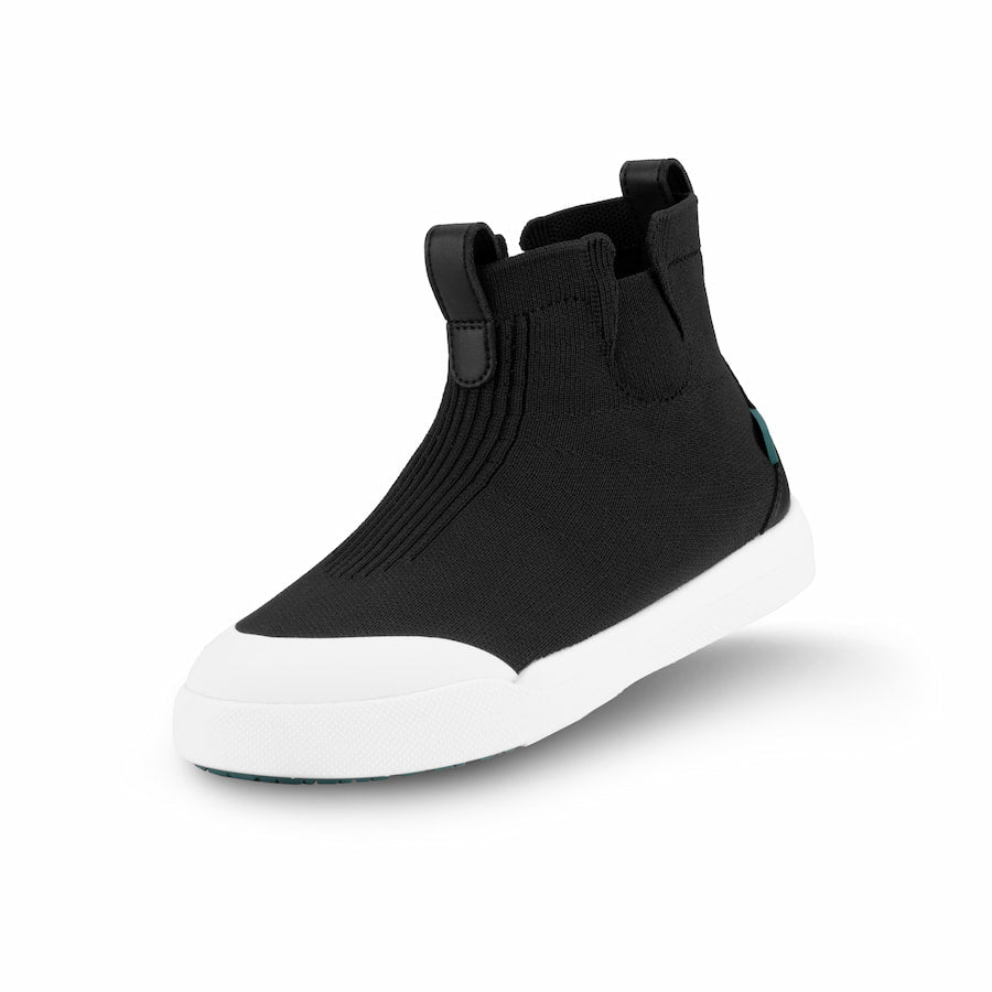 Kids' Vessi Weekend Originals Chelsea Boots Black | 143SRHNYF